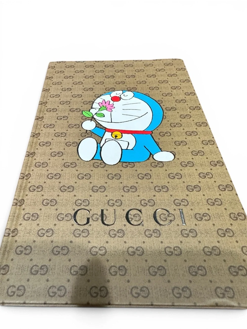 Gucci x Doraemon GG Monogram Hardcover Journal Notebook Japan Limited Edt new